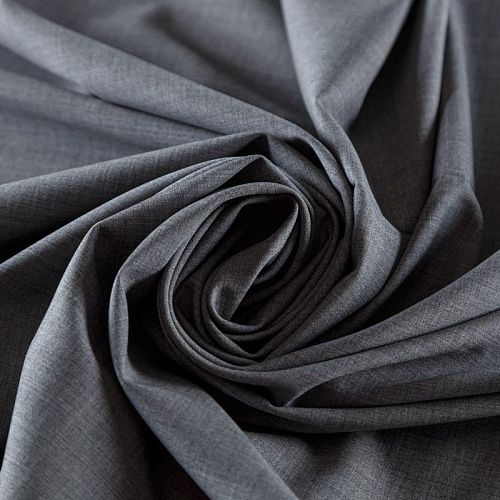 Ткань костюмная К31-154 светло-серый меланж