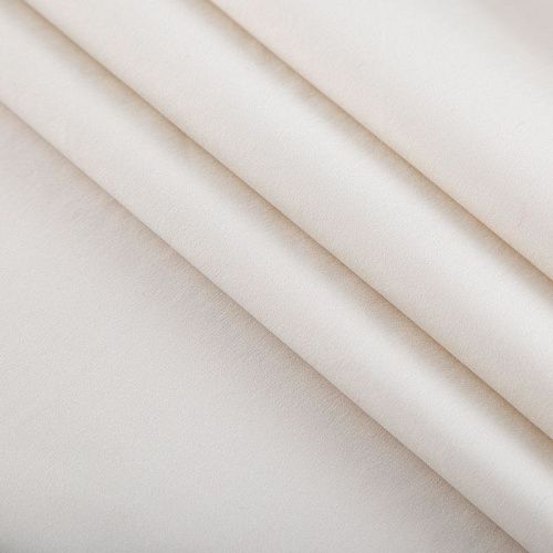 Поплин стрейч 063-20009 экрю однотонный