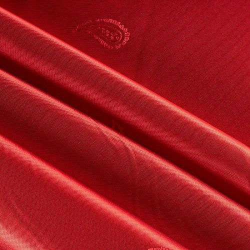 Ткань подкладочная К36-208 красный жаккардовый