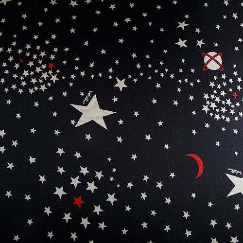 Твил-шелк Valentino 064-16564 черный принтованный