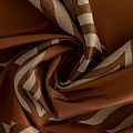 Ткань портьерная шелк h-280 см Т154-02-98 терракотово-коричневый