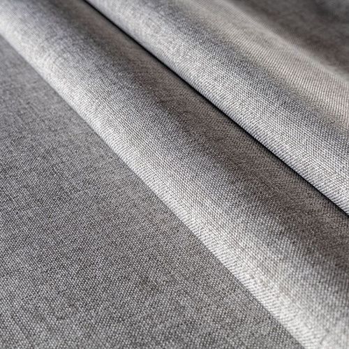 Ткань портьерная лен h-285 см 05-02-00246 серый меланж