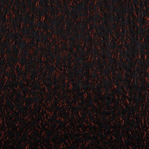 Жаккард стрейч 017-16459 красно-черный