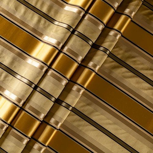 Ткань портьерная шелк Т154-02-96 золотистый