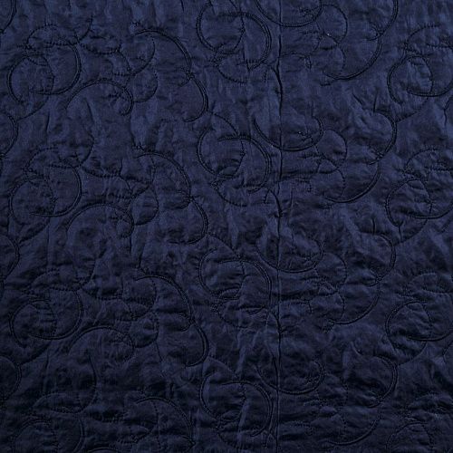 Ткань курточная 033-04174 темно-синий однотонный