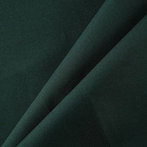 Ткань портьерная негорючая габардин 16-02-13736 зеленый однотонный