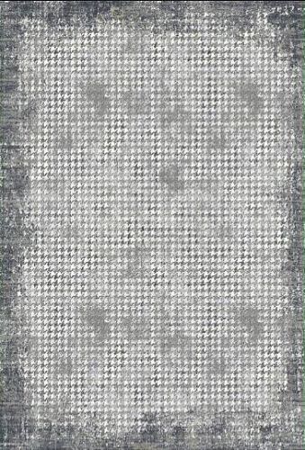 Ковер прямоугольный 240х340 см Woolknot Craft M422A серый/темно-серый