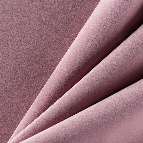 Ткань мебельная микрофлок 22-02-00763 пудрово-розовый однотонный