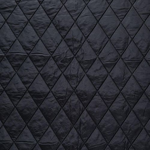 Ткань курточная 033-05377 черный однотонный