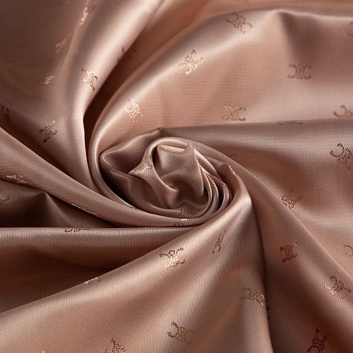 Ткань подкладочная 045-20859 бежевый жаккардовый