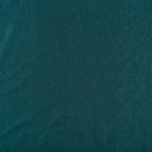 Трикотаж 056-07313 темный бирюзово-зеленый однотонный