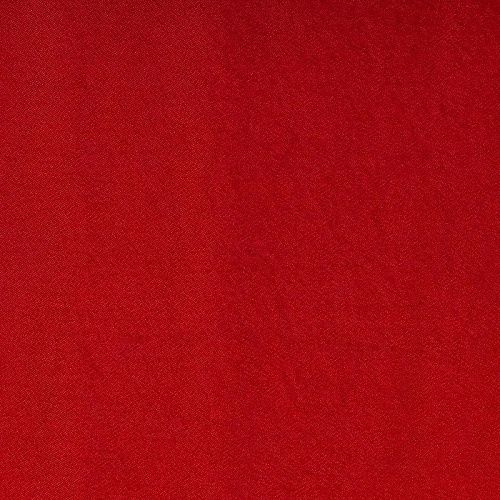 Креп-сатин К33-923 красный однотонный