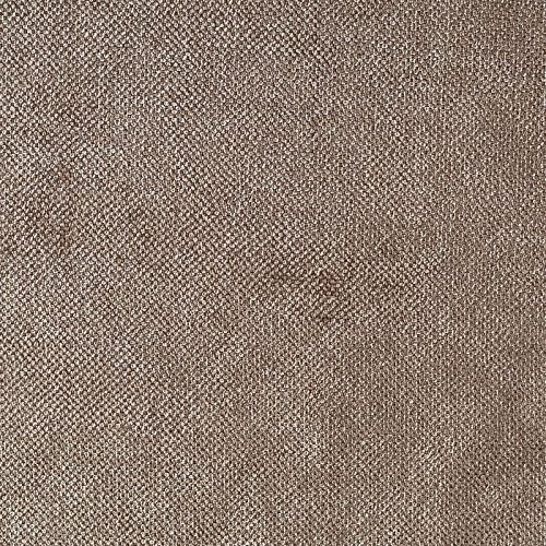 Ткань портьерная шенилл h-300 см 21-02-00076 пастельно-коричневый однотонный