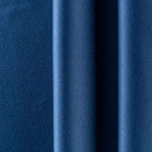 Ткань портьерная блэкаут h-290 см 10-02-00501 синий однотонный
