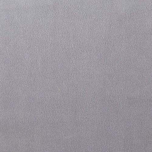 Ткань мебельная микровелюр 09-02-08952 серебристо-серый однотонный