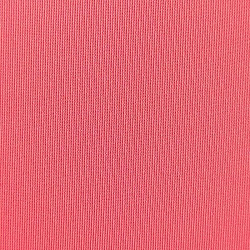 Джерси 014-03625 кораллово-розовый однотонный