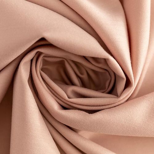 Ткань костюмная К33-449 розовый антик однотонный