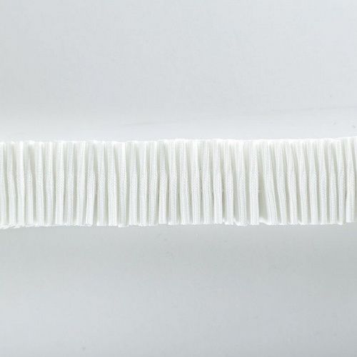 Лента драпировочная 101-2360 регулируемая белая