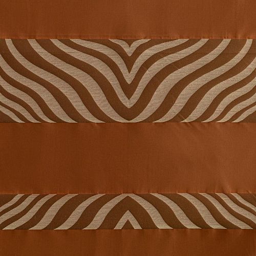Ткань портьерная шелк h-280 см Т154-02-98 терракотово-коричневый