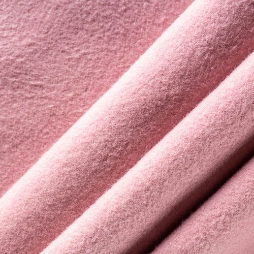 Ткань пальтовая К25-287 пудрово-розовый однотонный