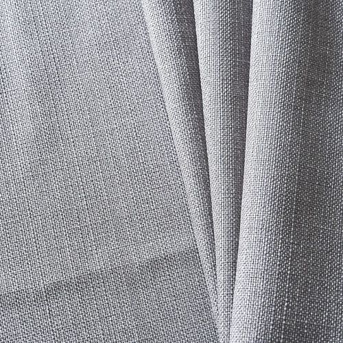 Ткань портьерная лен h-300 см 05-02-11509 светло-серый однотонный