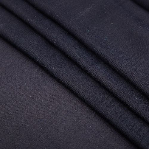 Шифон шелковый с люрексом 068-20356 черный