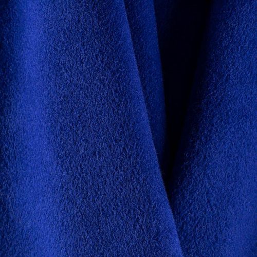 Ткань пальтовая К25-396 фиолетово-синий однотонный