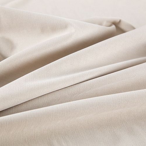 Микровельвет стрейч 008-20013 белый песок однотонный