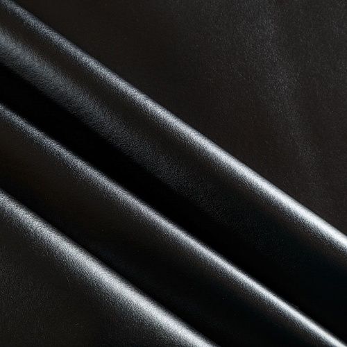 Экокожа стрейч 070-18717 черный однотонный