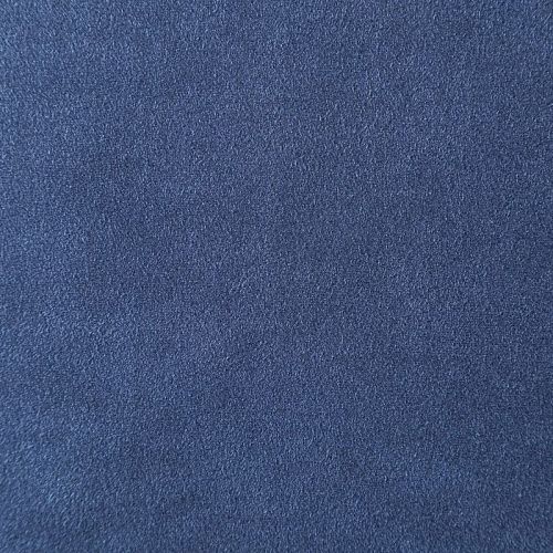 Замша искусственная К21-427 сине-голубой однотонный