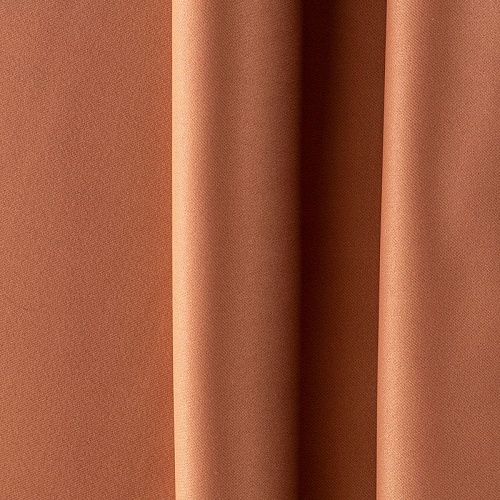 Ткань портьерная блэкаут h-290 см 10-02-00307 светлый пастельно-оранжевый однотонный