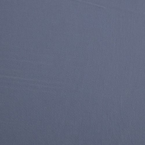 Крепдешин шелковый 028-14695 голубовато-серый однотонный