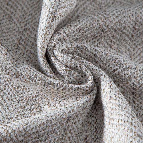 Ткань портьерная жаккард h-290 см 05-02-20889 коричнево-молочный