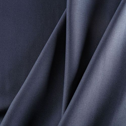 Ткань костюмная 025-05927 пыльно-синий однотонный