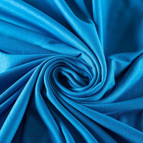 Джерси 014-03707 сине-голубой однотонный
