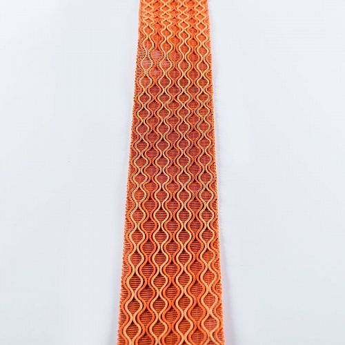 Бордюр жаккардовый 6 см 0000-357-104-004 оранжевый 