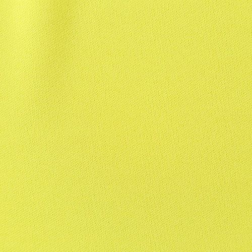 Креп 026-08050 зеленовато-желтый однотонный