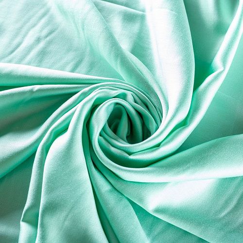 Шелк-штапель 069-01708 col.23 тиффани однотонный