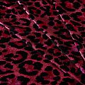 Бархат стрейч с люрексом 002-19096 фуксия/черный
