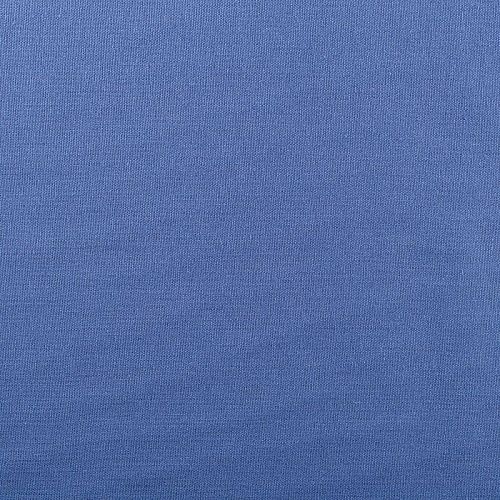 Лен-вискоза 035-00799 голубой деним однотонный