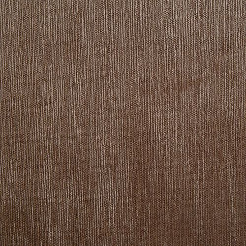 Ткань портьерная шенилл 22-02-14496 коричневый однотонный
