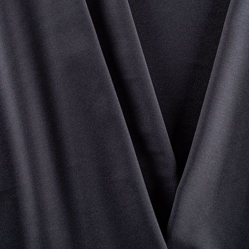 Ткань костюмная 025-01877 черный однотонный