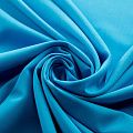 Ткань костюмная К21-1080 лазурно-голубой однотонный