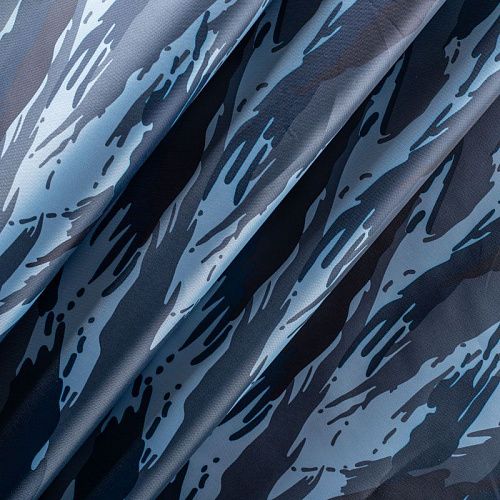 Ткань плащевая оксфорд 042-01925 серо-голубой камуфляж
