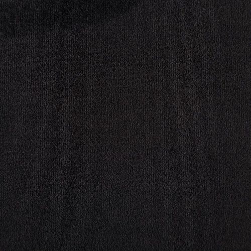 Бархат 002-05950 черно-коричневый однотонный