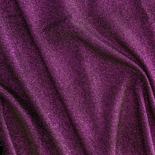 Трикотаж с напылением К33-969 пурпурный однотонный