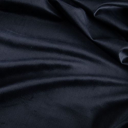 Вельвет 008-19976 темно-синий однотонный