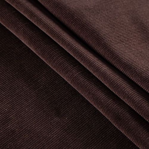 Микровельвет стрейч 008-20021 шоколадный однотонный