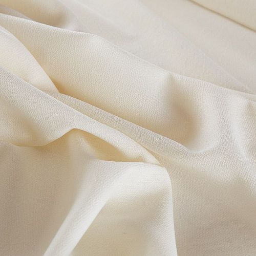 Креп шерстяной Roberto Cavalli 026-16182 молочный