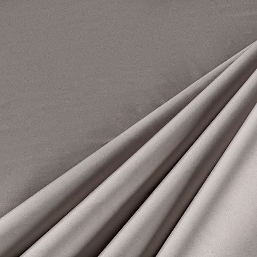 Ткань плащевая К33-602 светло-серый однотонный